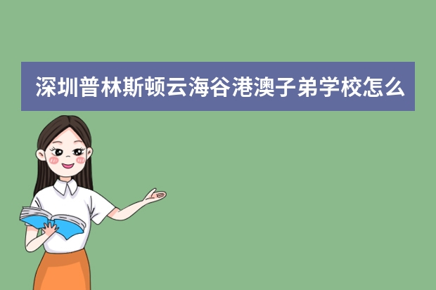 深圳普林斯顿云海谷港澳子弟学校怎么样