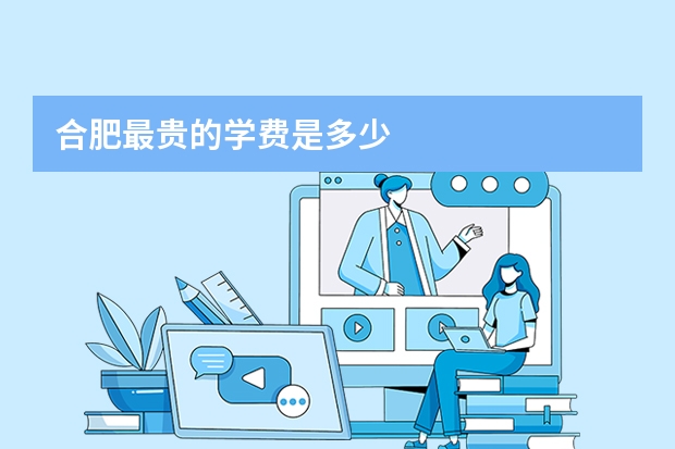 合肥最贵的学费是多少